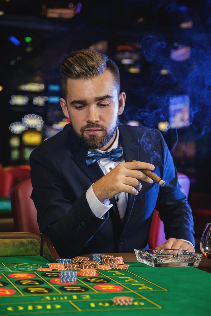 Tampilan dealer profesional dalam studio Playtech dolar 138